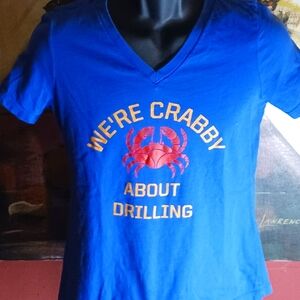 Very Cute Tee Shirt With A  Crab